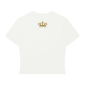Saudades Sempre White Women’s Performance Crop T-Shirt