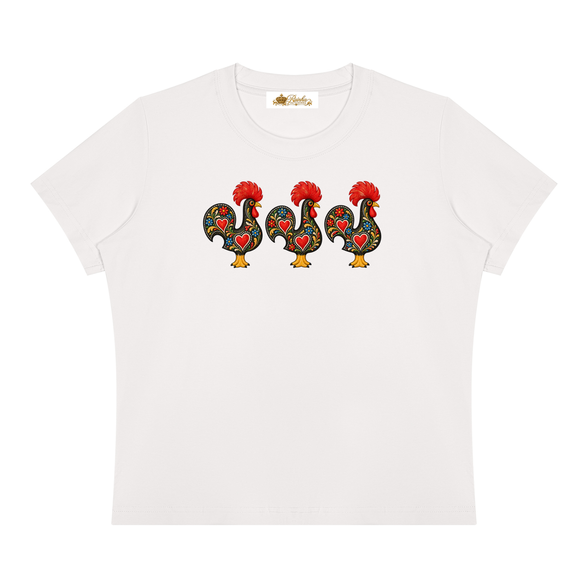 Portuguese Roosters Graphic Tee
