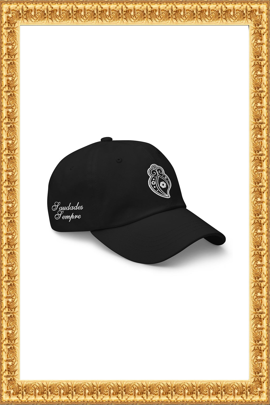 "Heart of Rainha" - Dad Hat (Black)