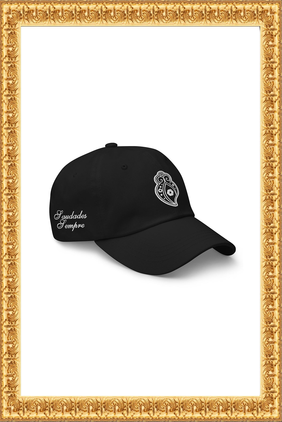 "Heart of Rainha" - Dad Hat (Black)