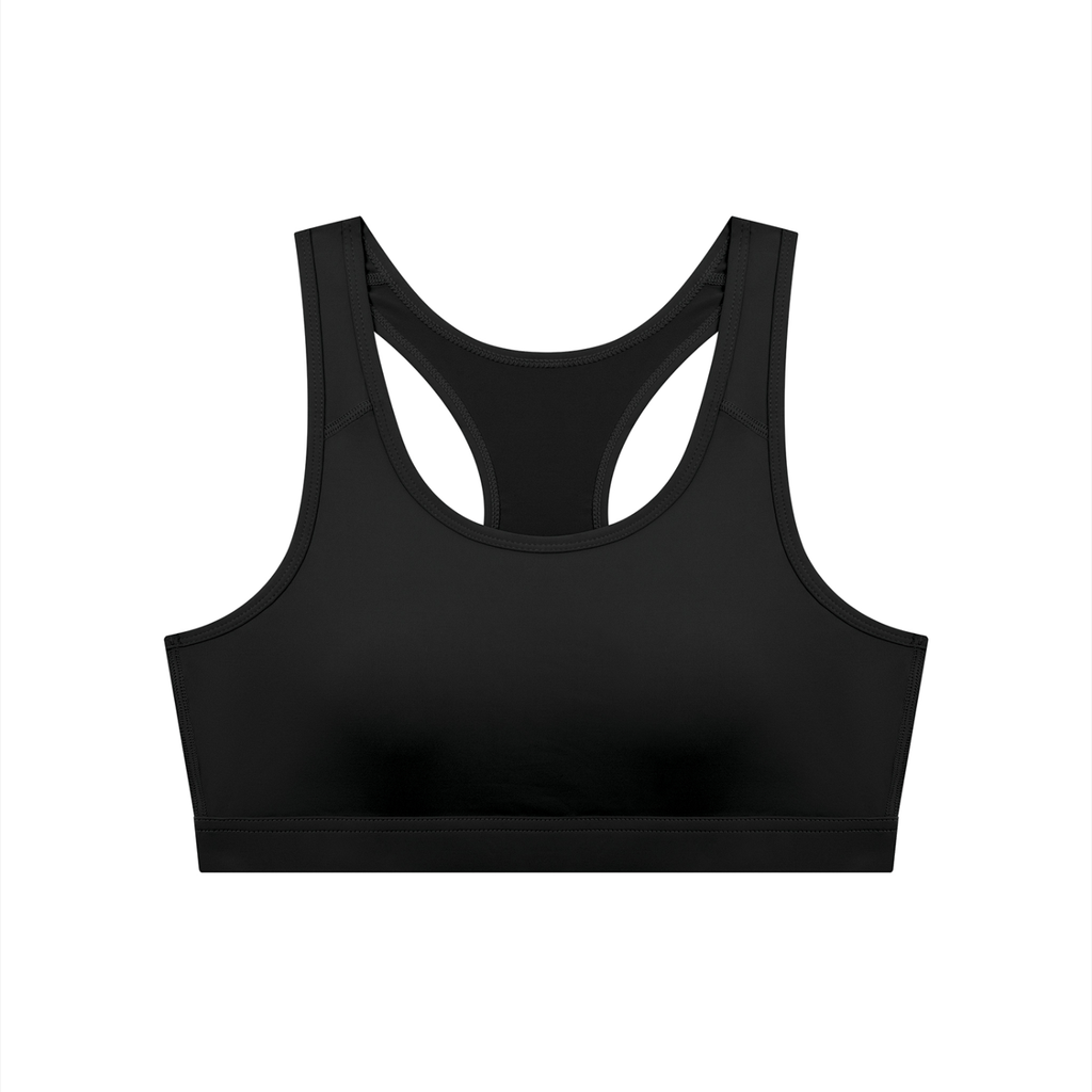 Saudades Sempre Black Sports Bra