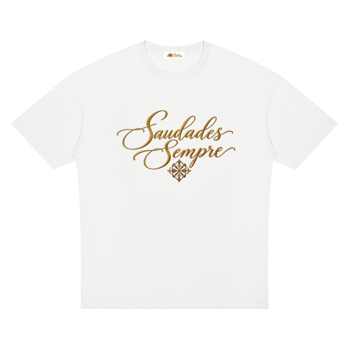 Saudades Sempre Unisex Oversized Drop Shoulder T-Shirt