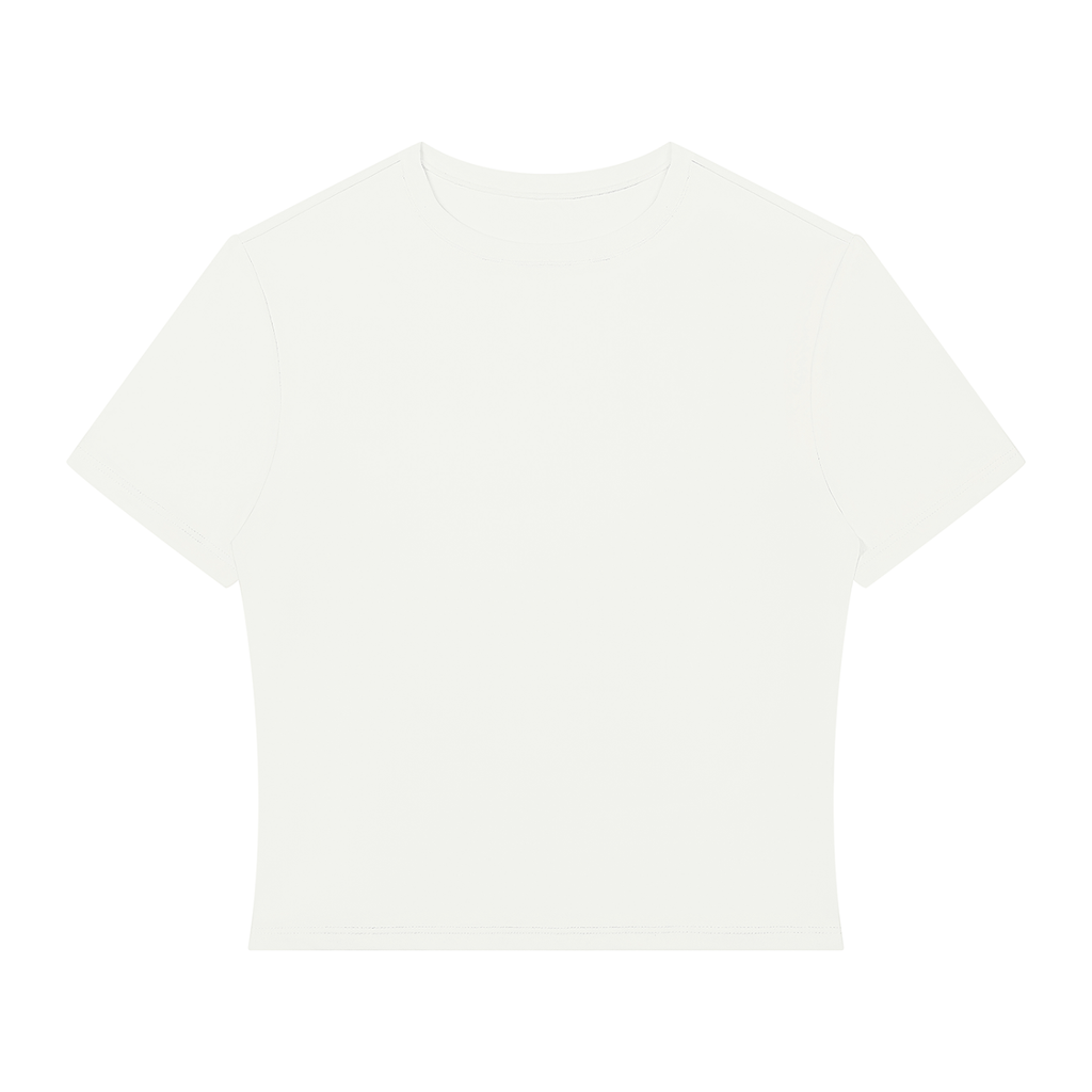 Saudades Sempre White Women’s Performance Crop T-Shirt