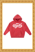Rainha - Snow Wash Fleece Oversize Hoodie (Red)