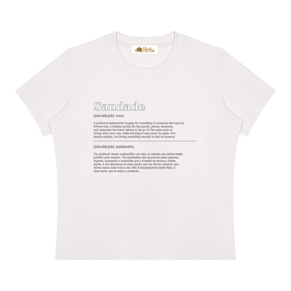 Saudades definition T-shirt
