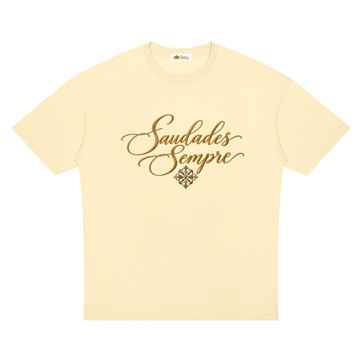 Saudades Sempre Unisex Oversized Drop Shoulder T-Shirt