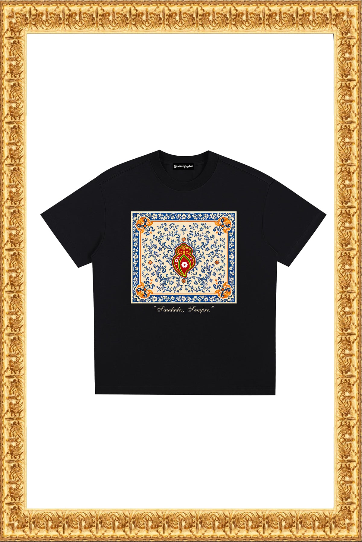 Rainha Family Crest - T-Shirt (Black)
