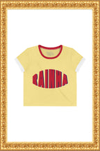 RAINHA - Crop Tee (Cream)