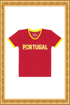 PORTUGAL WORLD CUP BY RAINHA - Women’s Crew Neck T-shirt (Red)