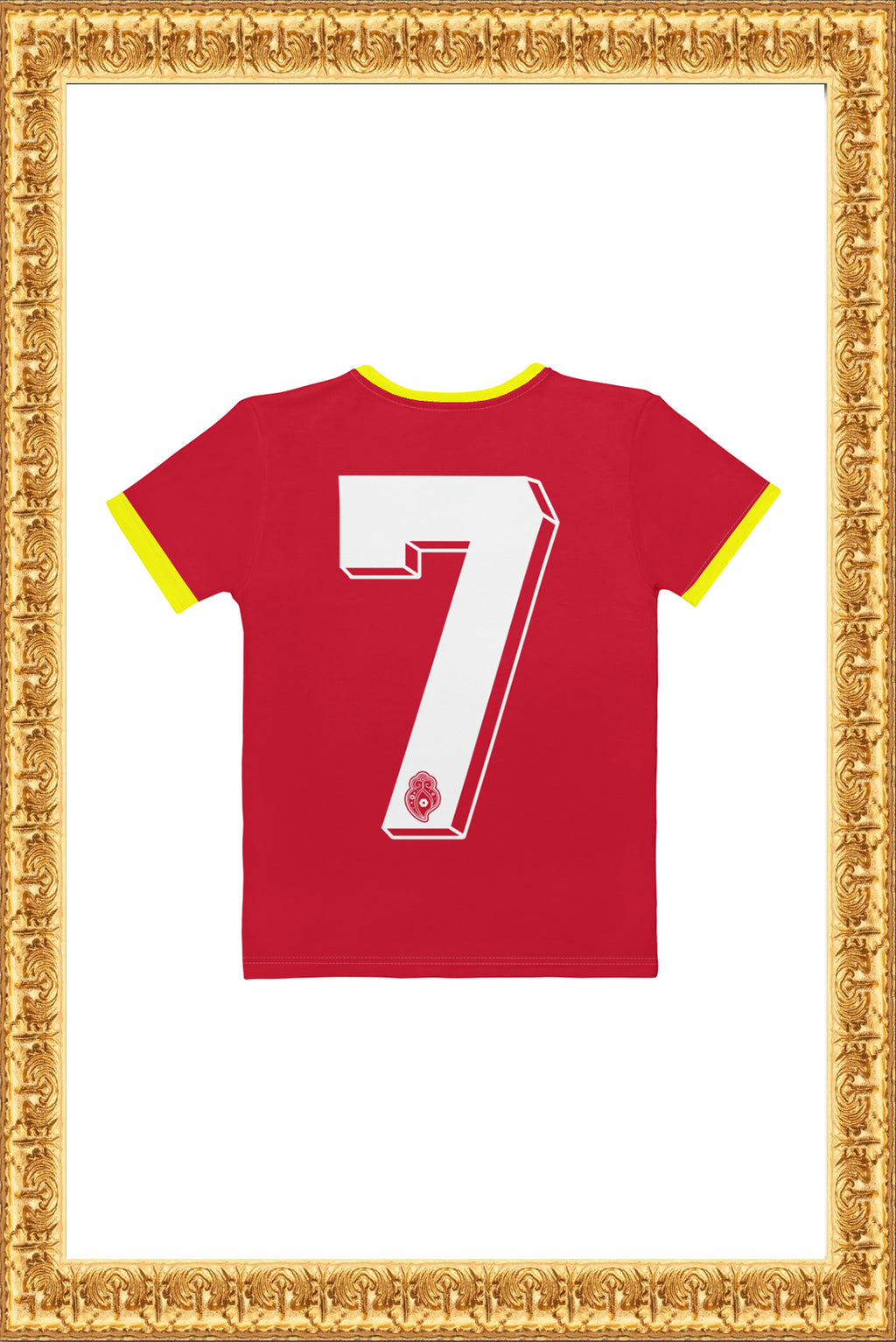 PORTUGAL WORLD CUP BY RAINHA - Women’s Crew Neck T-shirt (Red)