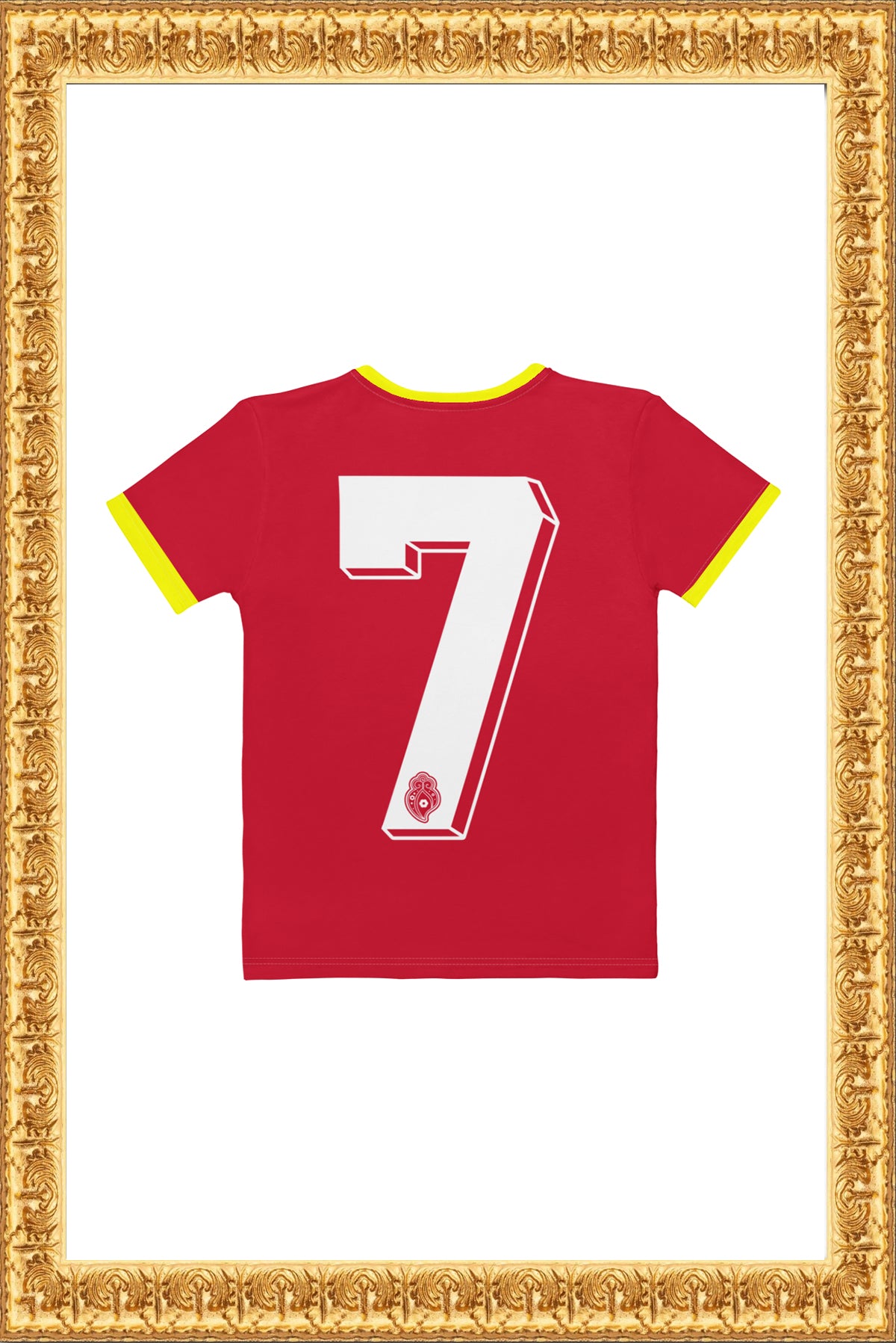 PORTUGAL WORLD CUP BY RAINHA - Women’s Crew Neck T-shirt (Red)