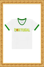 PORTUGAL WORLD CUP BY RAINHA - Women’s Crew Neck T-shirt (White)