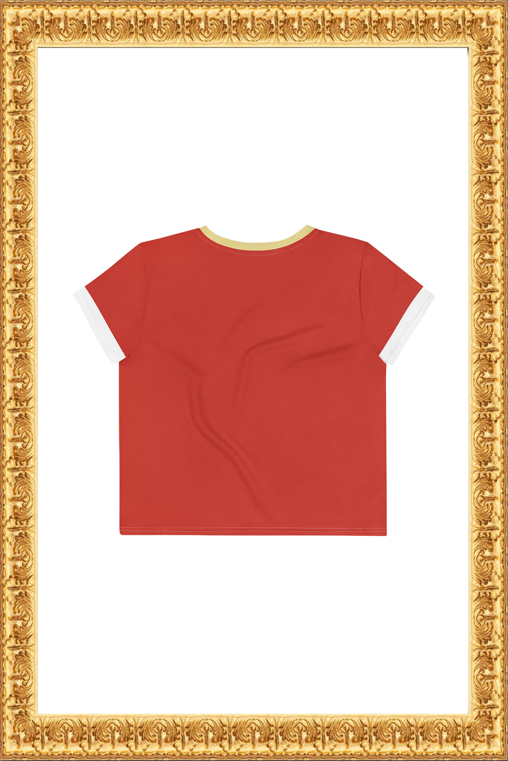 RAINHA - Crop Tee (Maroon)