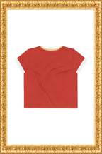 RAINHA - Crop Tee (Maroon)