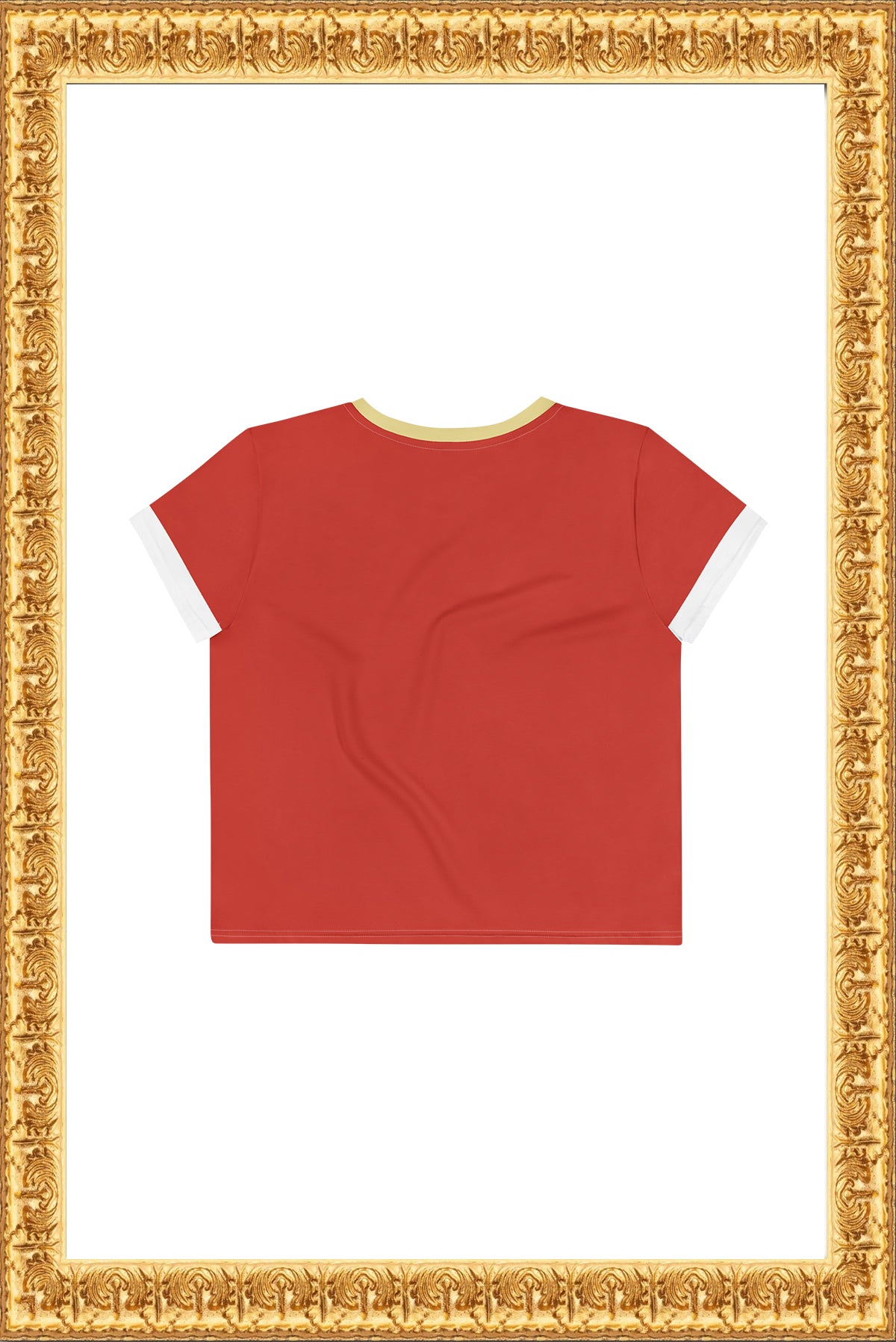 RAINHA - Crop Tee (Maroon)
