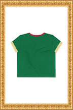 RAINHA - Crop Tee (Green)