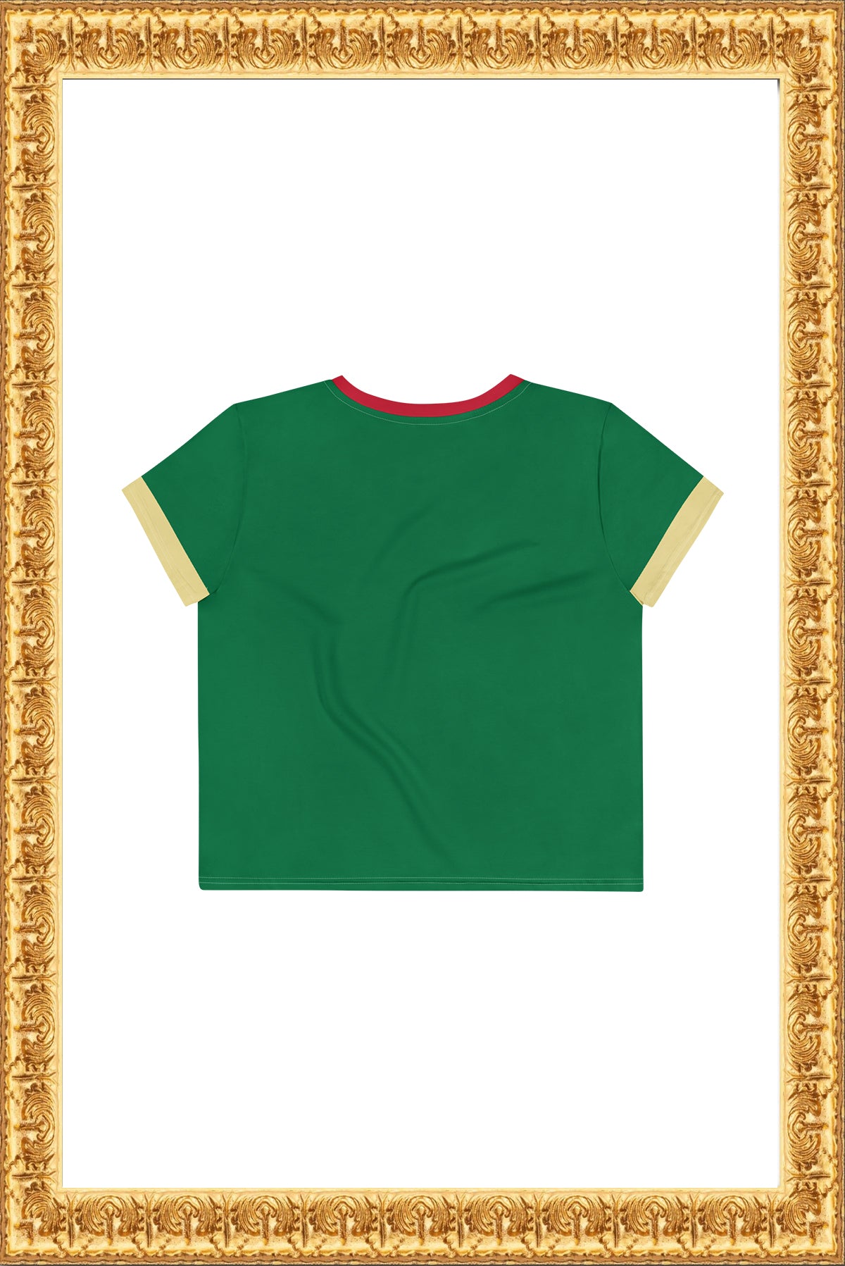 RAINHA - Crop Tee (Green)