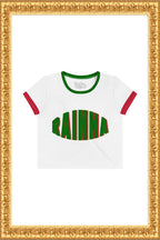 RAINHA - Crop Tee (White)
