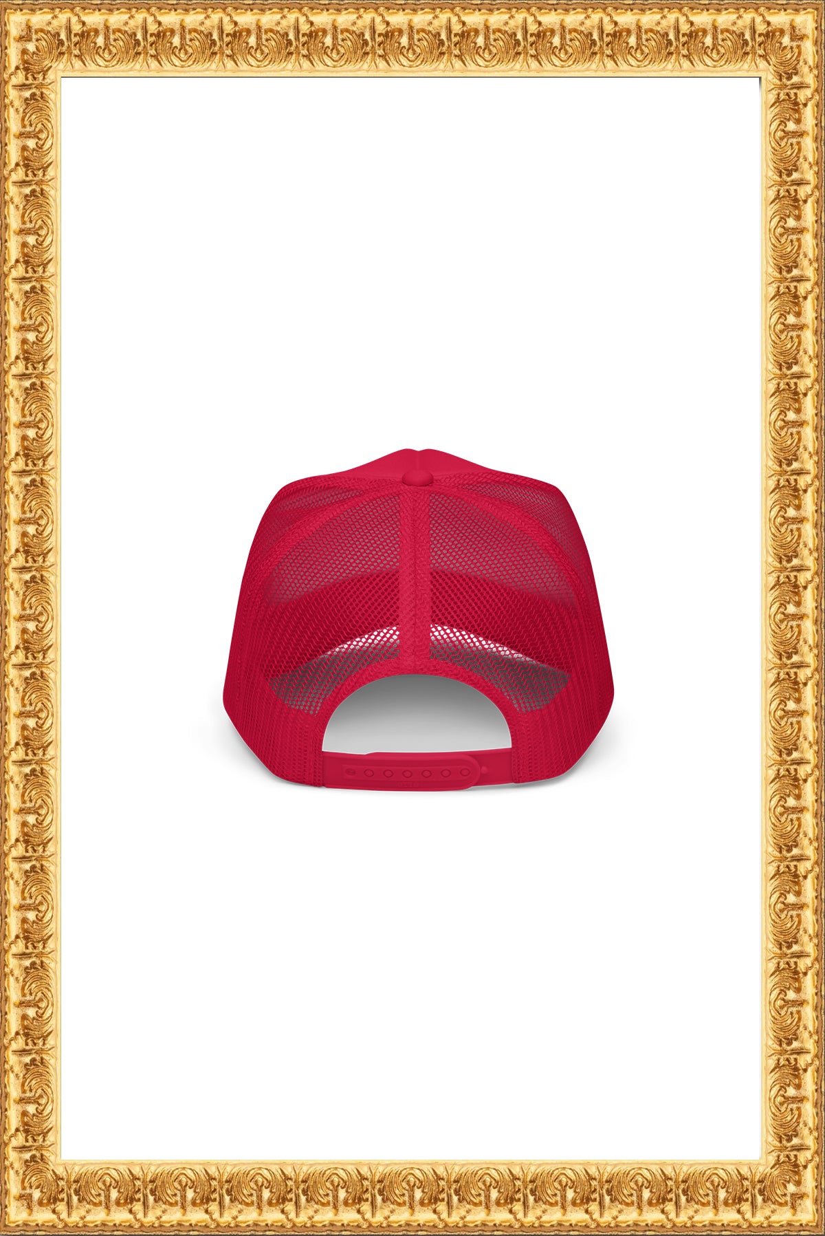 “Saudades, Sempre“ - Foam Trucker Hat (Red)