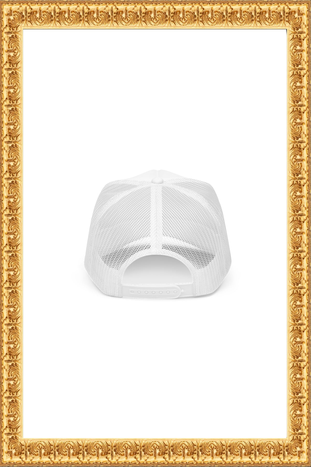 “Saudades, Sempre“ - Foam Trucker Hat (White)