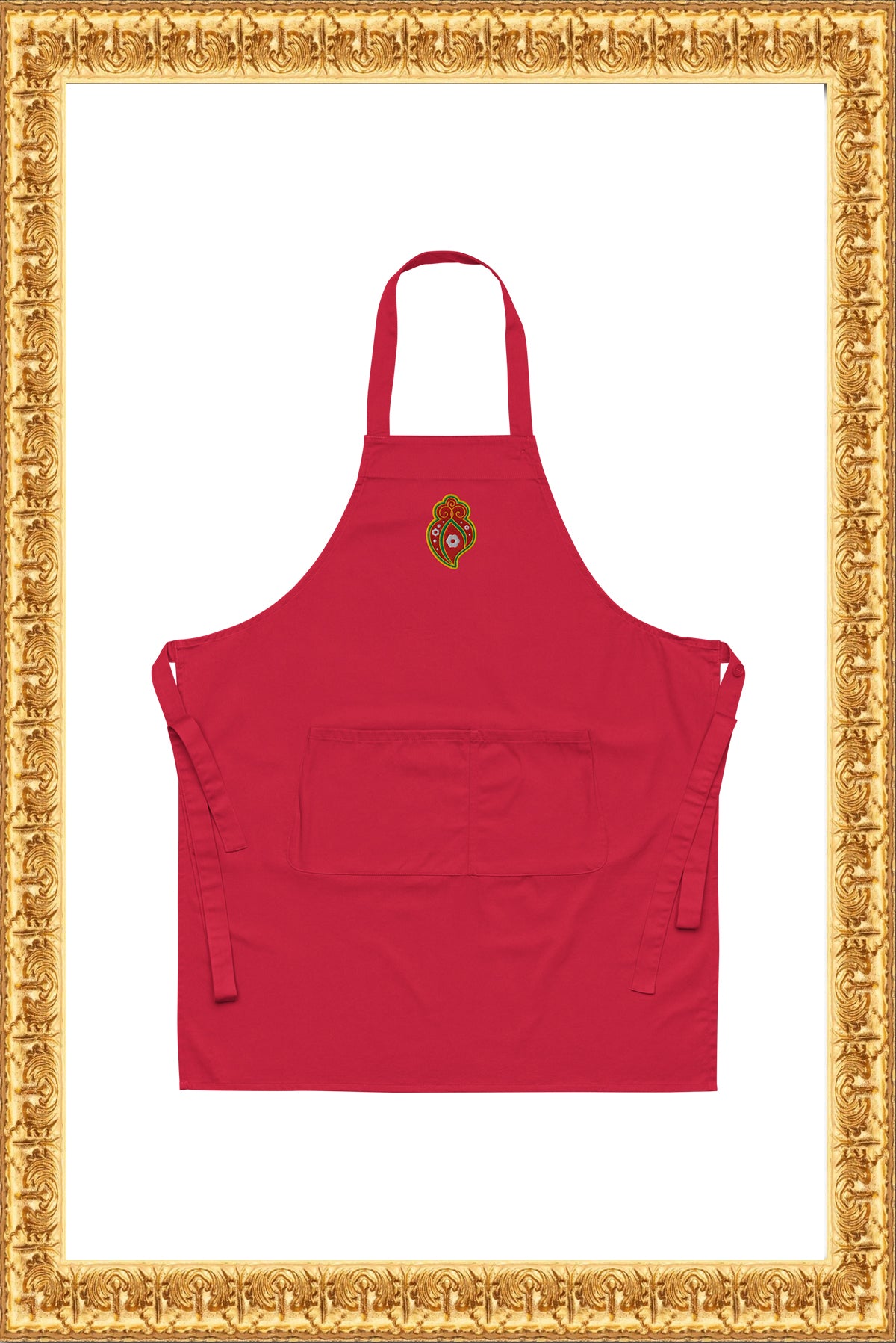 "Heart of Rainha" - Apron (Red)