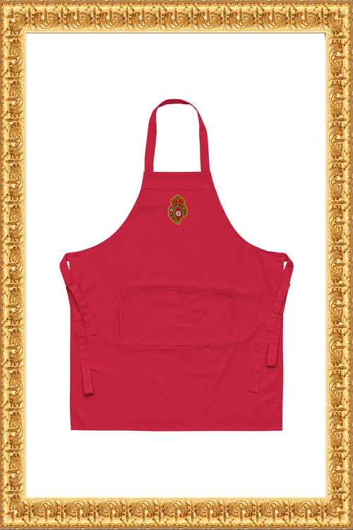 "Heart of Rainha" - Apron (Red)