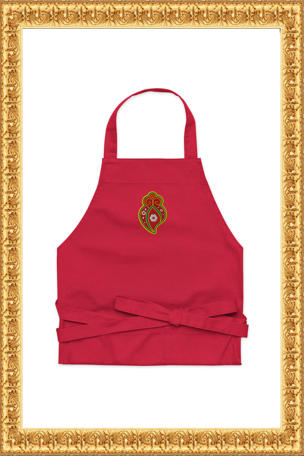 "Heart of Rainha" - Apron (Red)