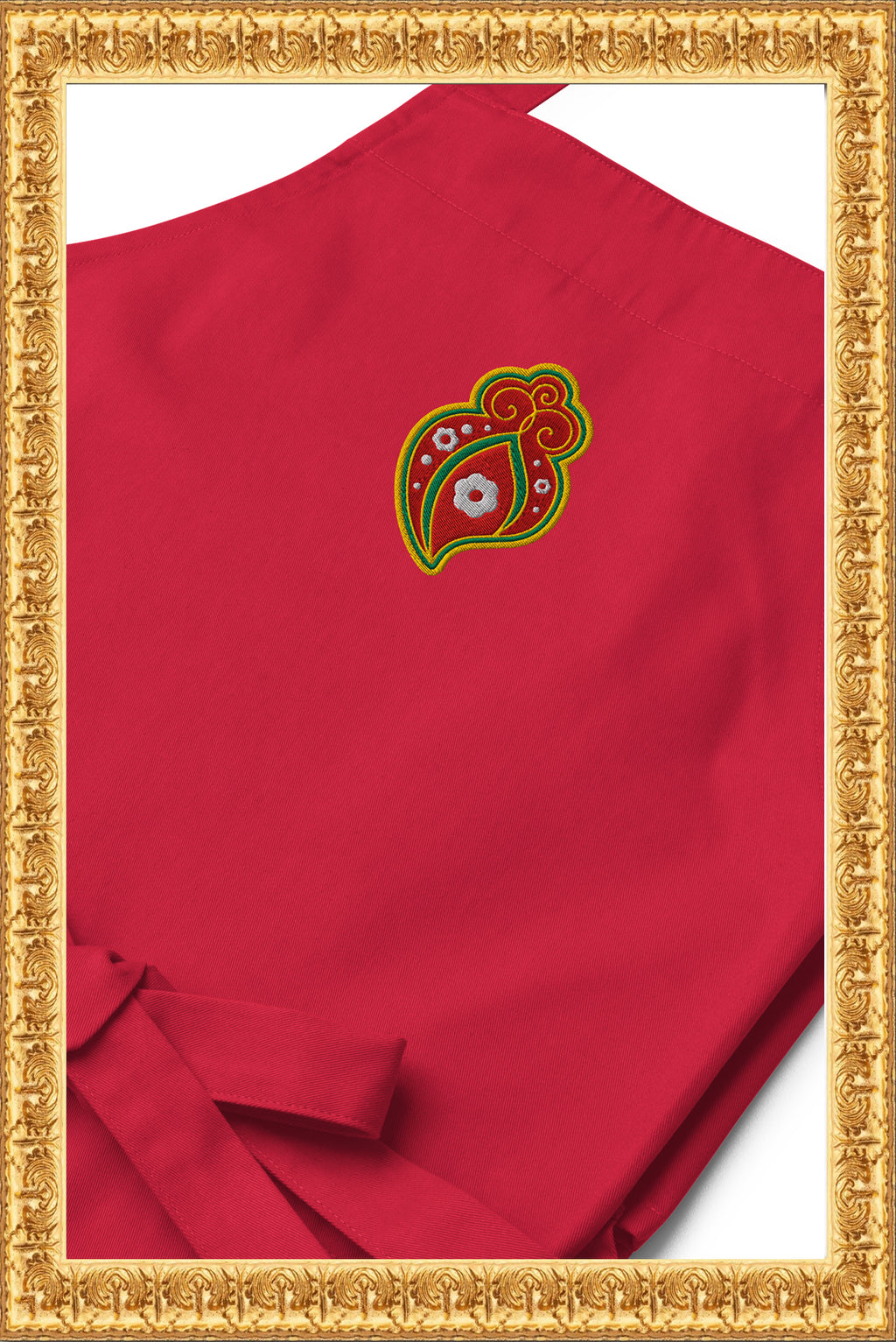 "Heart of Rainha" - Apron (Red)