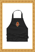 "Heart of Rainha" - Apron (Black)