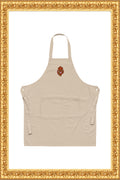 "Heart of Rainha" - Apron (Cream)
