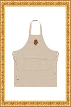 "Heart of Rainha" - Apron (Cream)