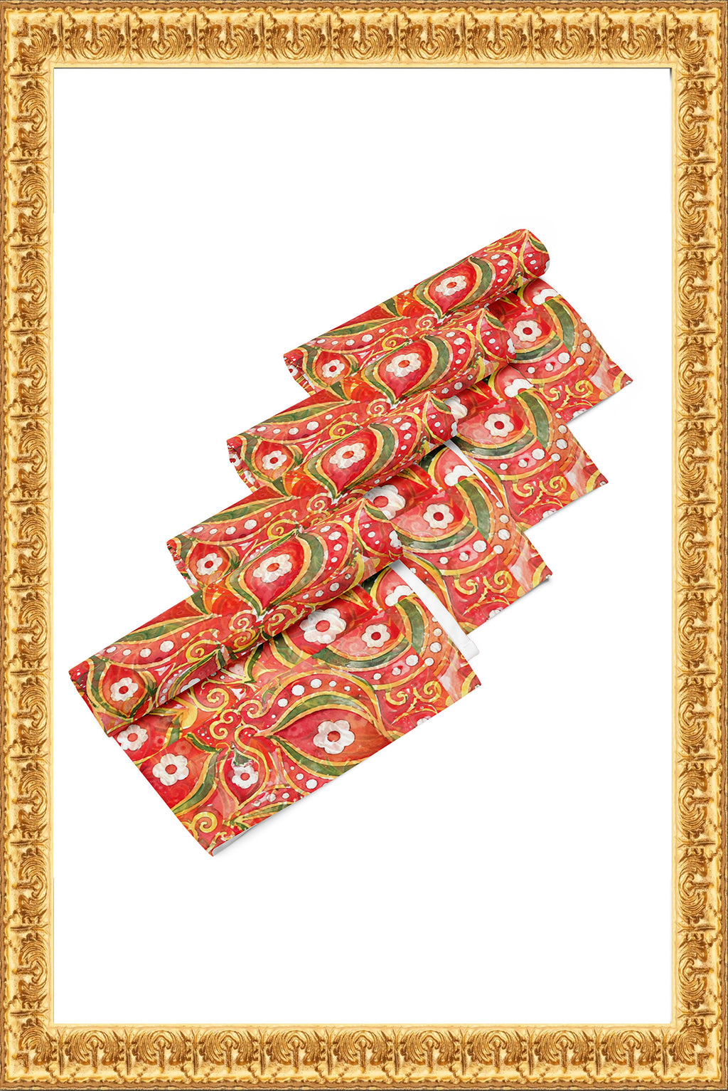 "Heart of Rainha" - Cloth napkin set