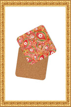 "Heart of Rainha" - Cork-back coaster