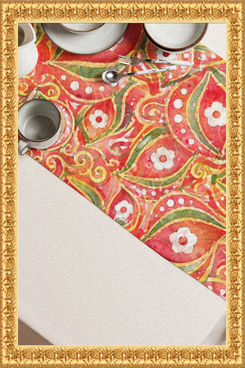 "Heart of Rainha" - Table runner