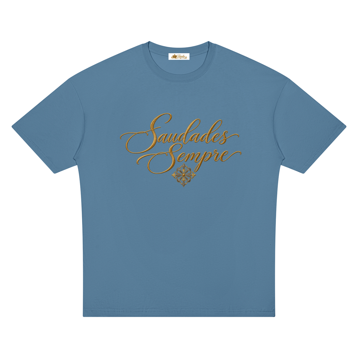 Saudades Sempre Unisex Oversized Drop Shoulder T-Shirt