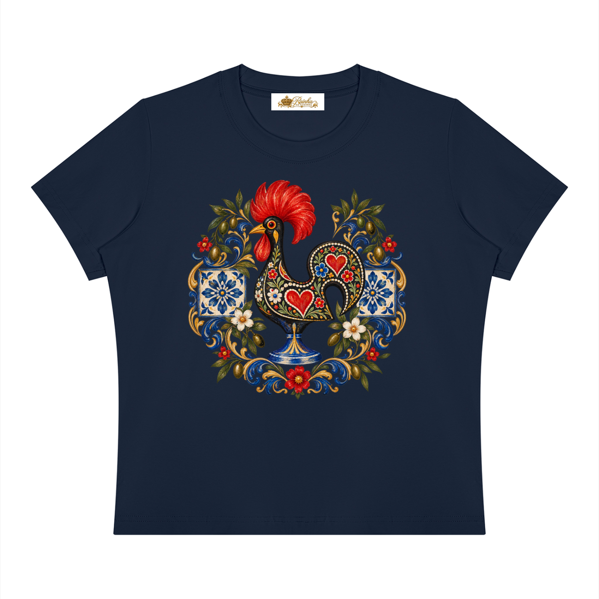 Galo de Barcelos Women's Sorona Crewneck T-Shirt
