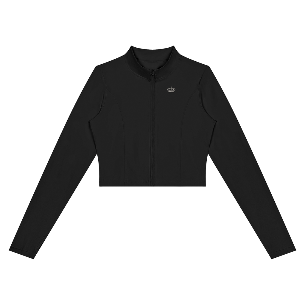 Saudades Sempre Portuguese Crop Yoga Sports Jacket