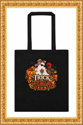 Cotton color tote bag inside the gold frame