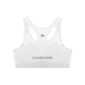 Saudades Sempre White Sports Bra