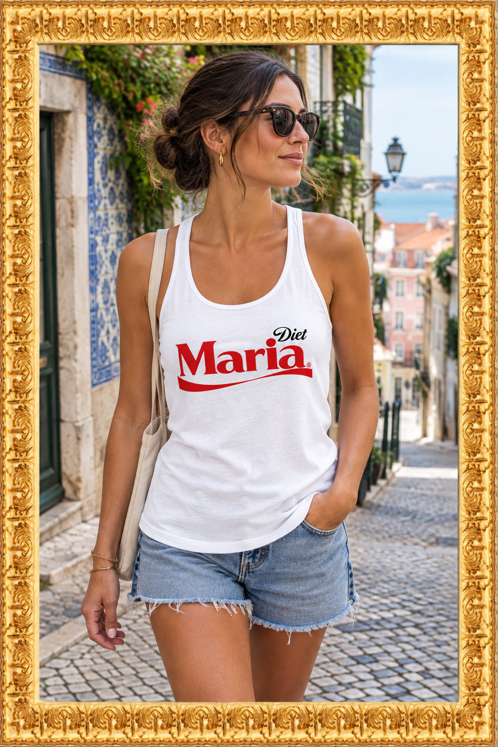 Diet Maria Racerback Tank Top