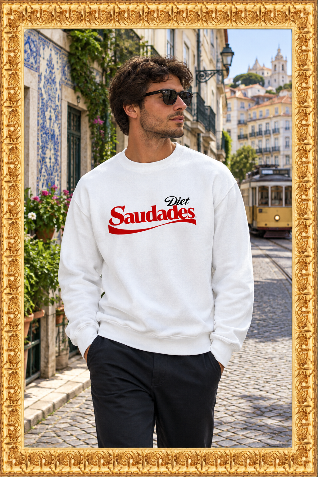 Diet Saudades Crewneck Sweater