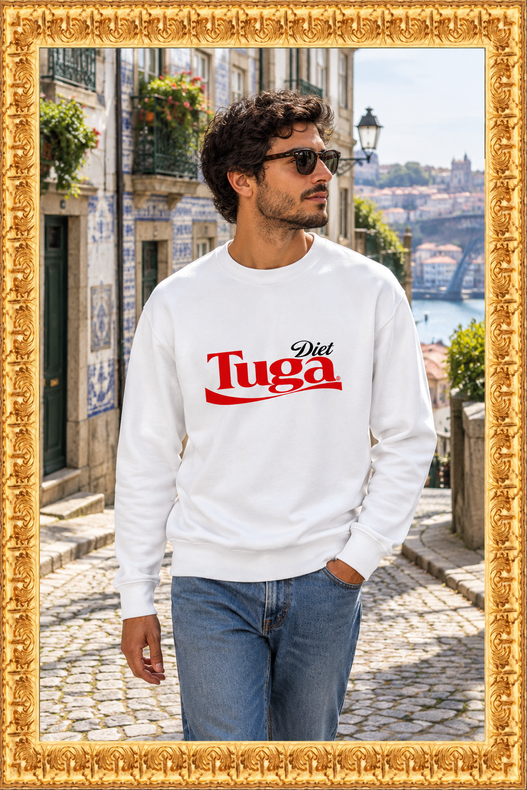 Diet Tuga Long Sleeve Sweater