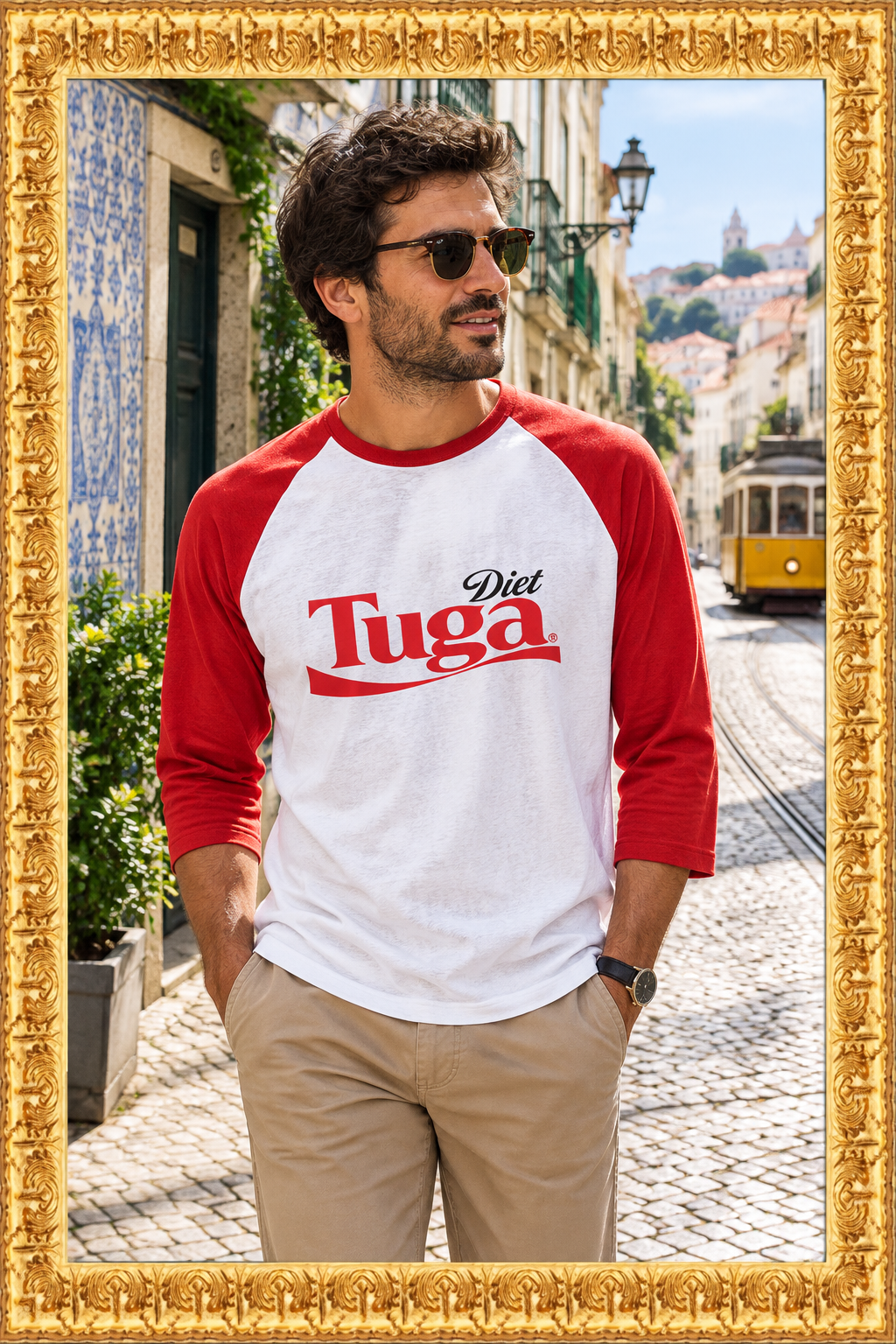 Diet Tuga Raglan Shirt