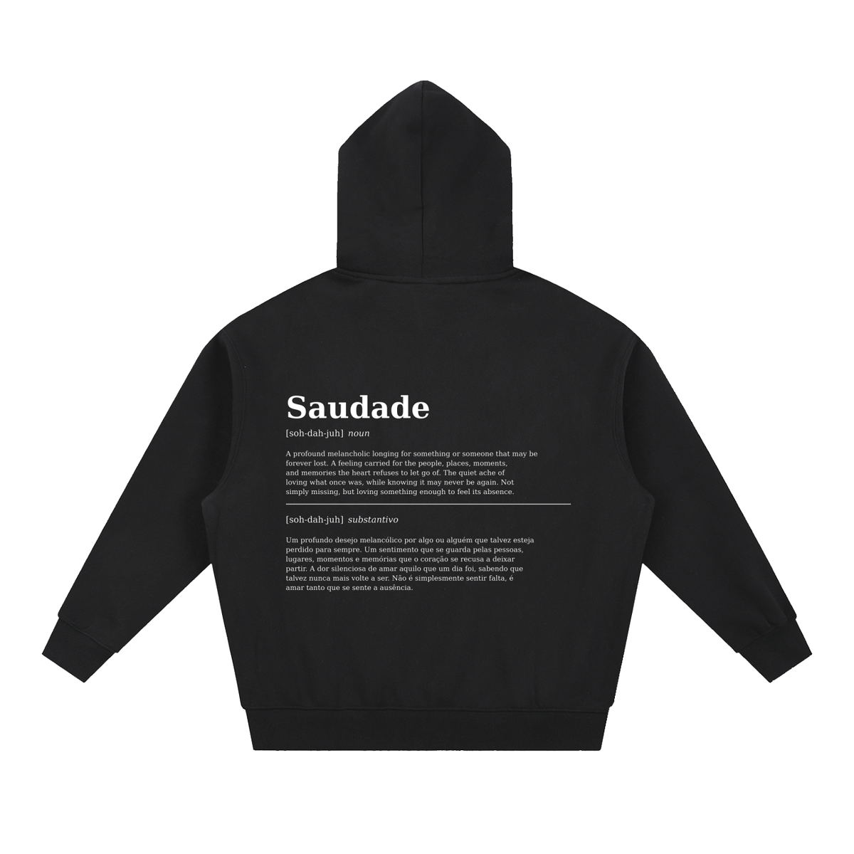Essential Oversized Boxy Fit Fleece Hoodie
