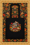 This Sopa Is To Die For tote in the gold frame